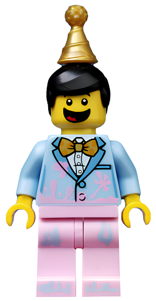 Минифигурка Lego Birthday Cake Guy, Series 18 col321 U